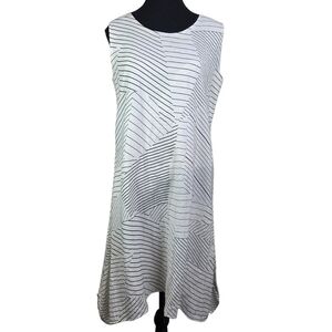 Pasha Geometric Patterned Midi Dress Size Small